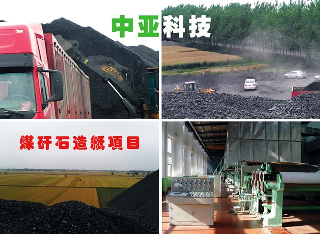 中亚科技煤矸石造纸项目完成前期投资论证