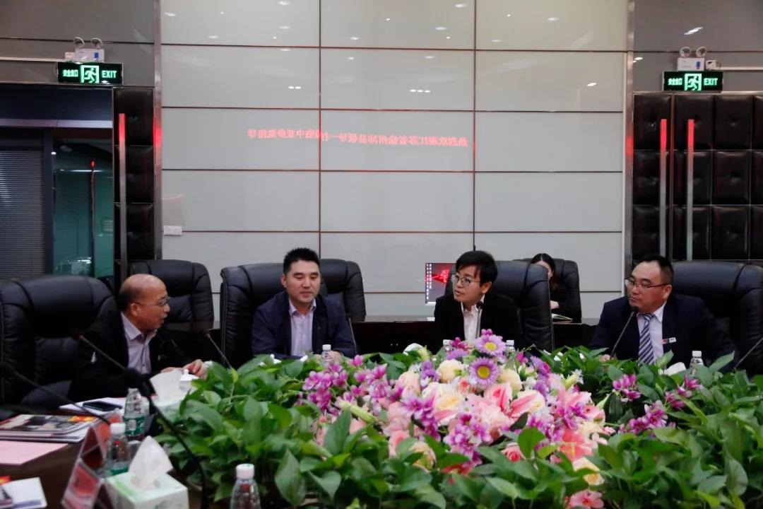 江苏省徐州市沛县领导一行莅临中亚参观考察