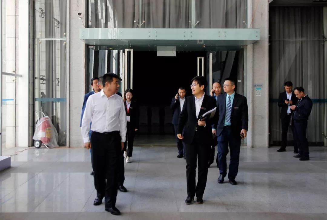陕西省宝鸡市领导莅临中亚参观考察
