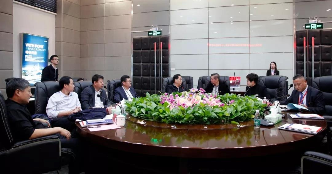 天津市滨海新区政协副主席刘华建一行莅临中亚参观指导