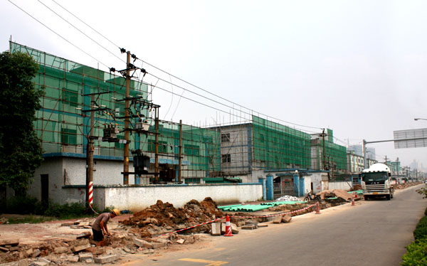  中亚ETC项目厂房升级改造工程破土动工