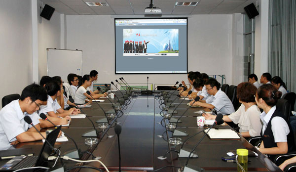 中亚电子博览中心OA办公自动化系统正式启用(图1)