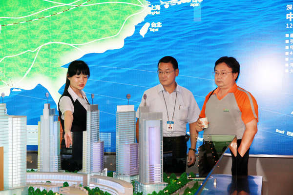 苏州市台商协会代表赴中亚电子博览中心项目考察(图2)