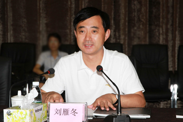 龙江县县长刘雁冬介绍龙江县资源和优势