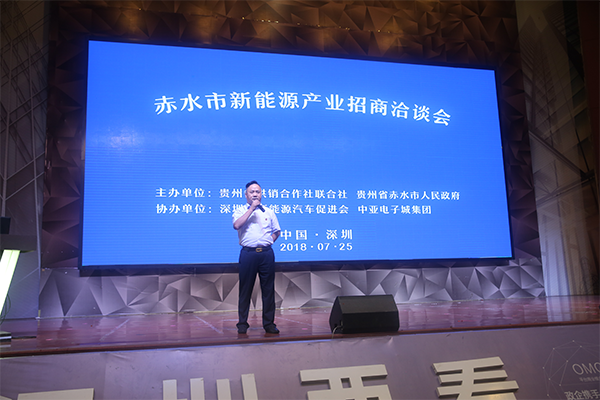 新能源汽车促进会执行会长周正清致词
