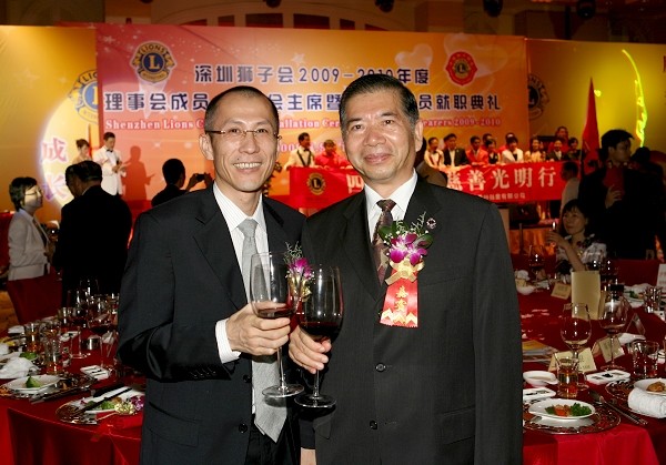 黄炳煌委员出席中国狮子联会深圳狮子会年度盛大就职典礼