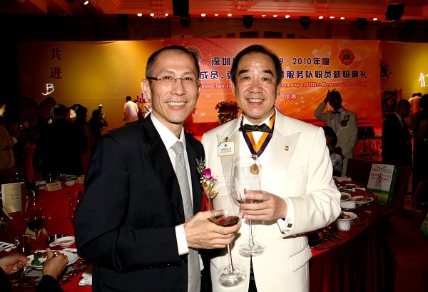 黄炳煌委员出席中国狮子联会深圳狮子会年度盛大就职典礼